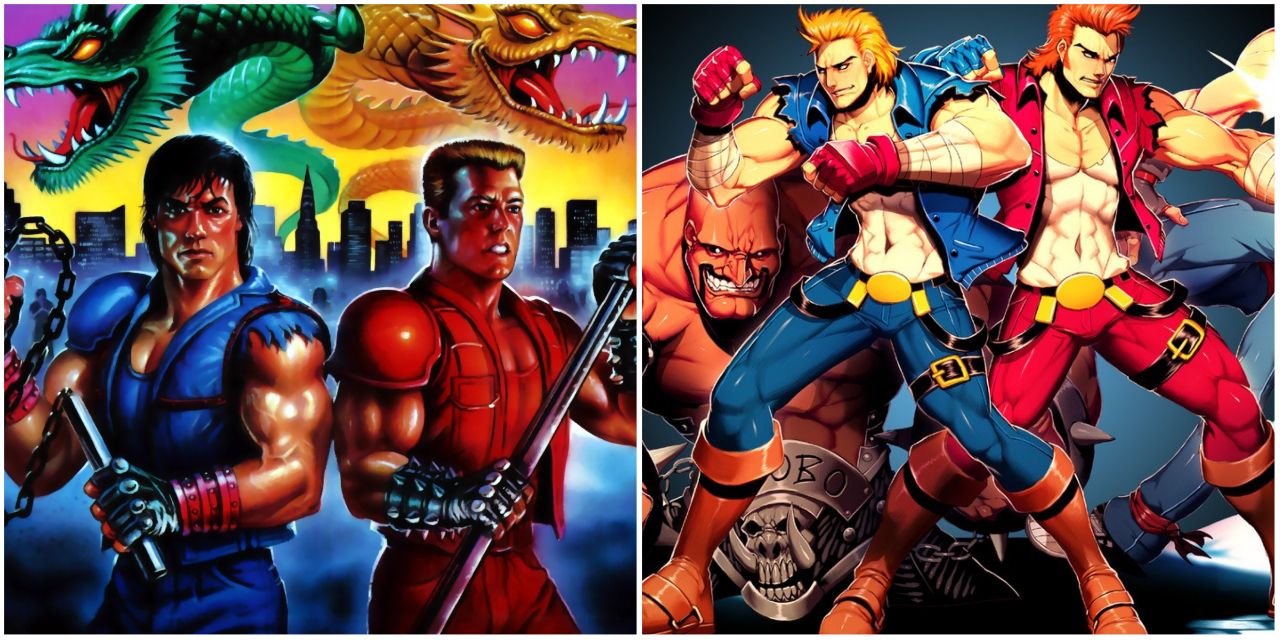 Rebooted Game Protagonists - Double Dragon Lee Brothers