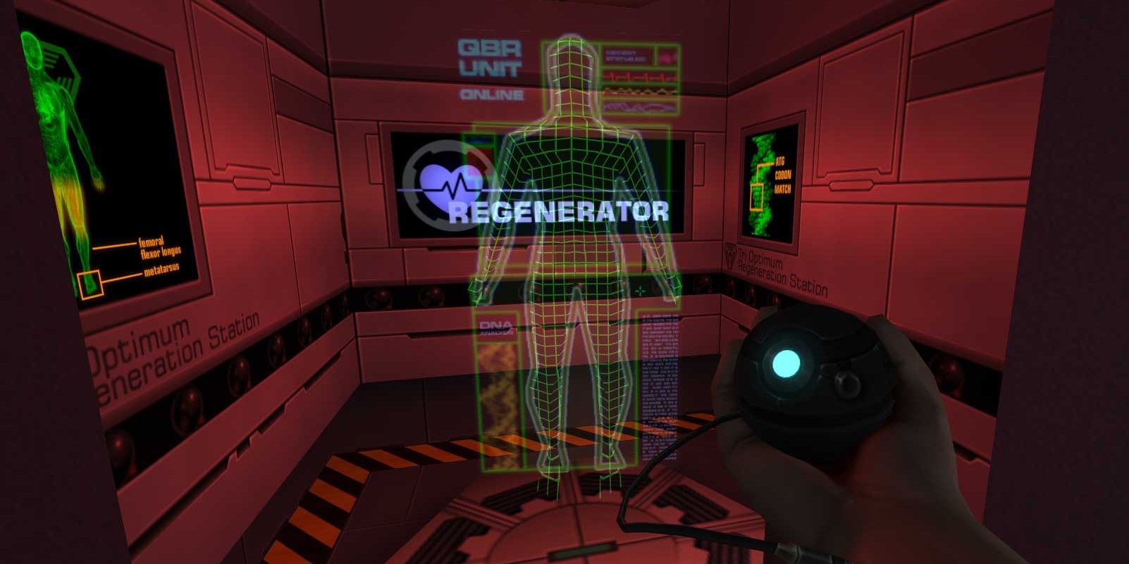 Regeneration Station in System Shock 2