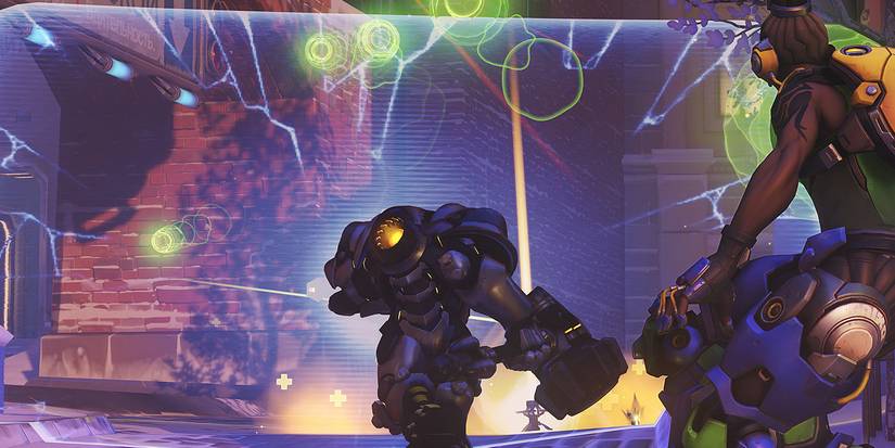 Reinhardt pushing with Lucio healing Overwatch 2