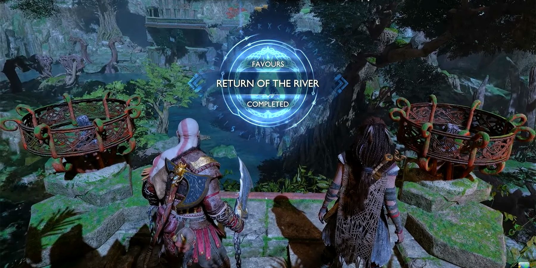 return of the river favor in god of war ragnarok