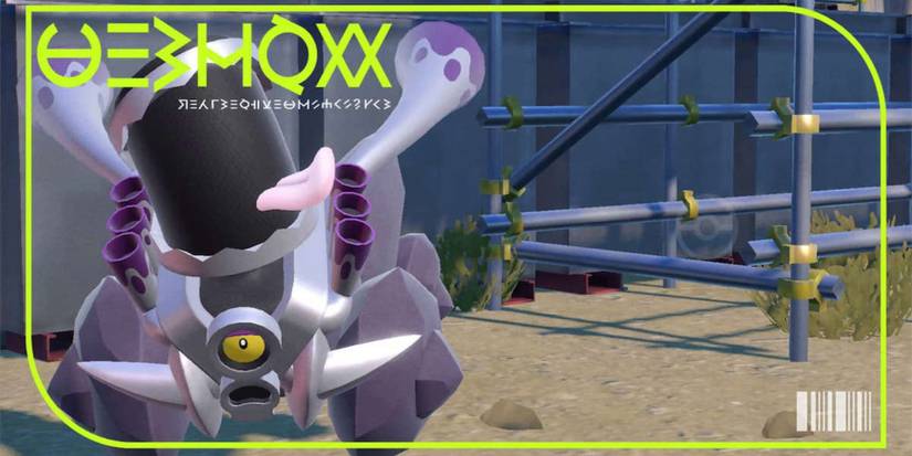 The pokedex cover for Revavroom in Pokemon Scarlet and Violet