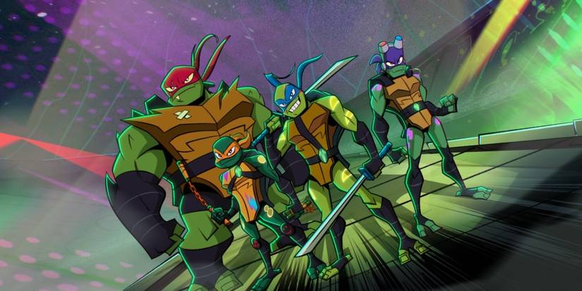 rise of the teenage mutant ninja turtles version of the characters