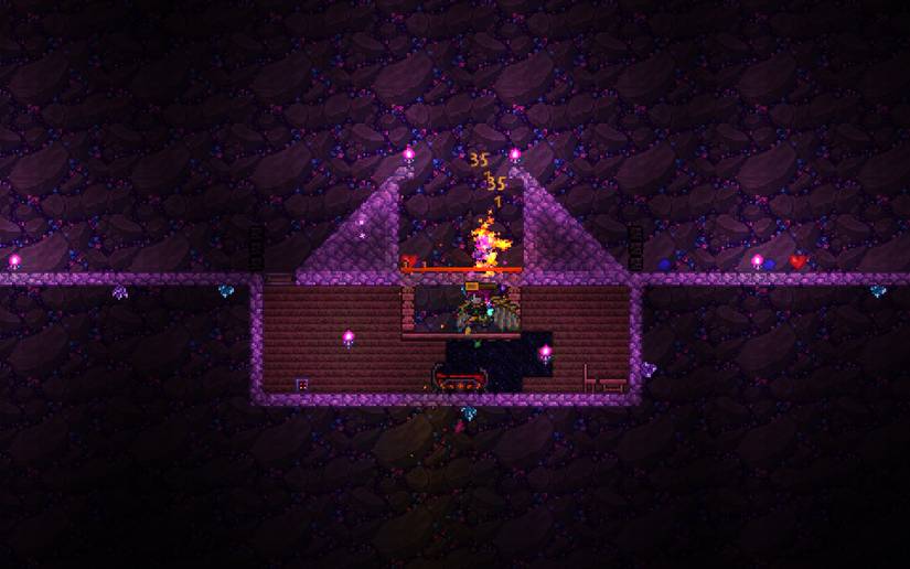 rod of discord farm terraria hallow underground chaos elemental