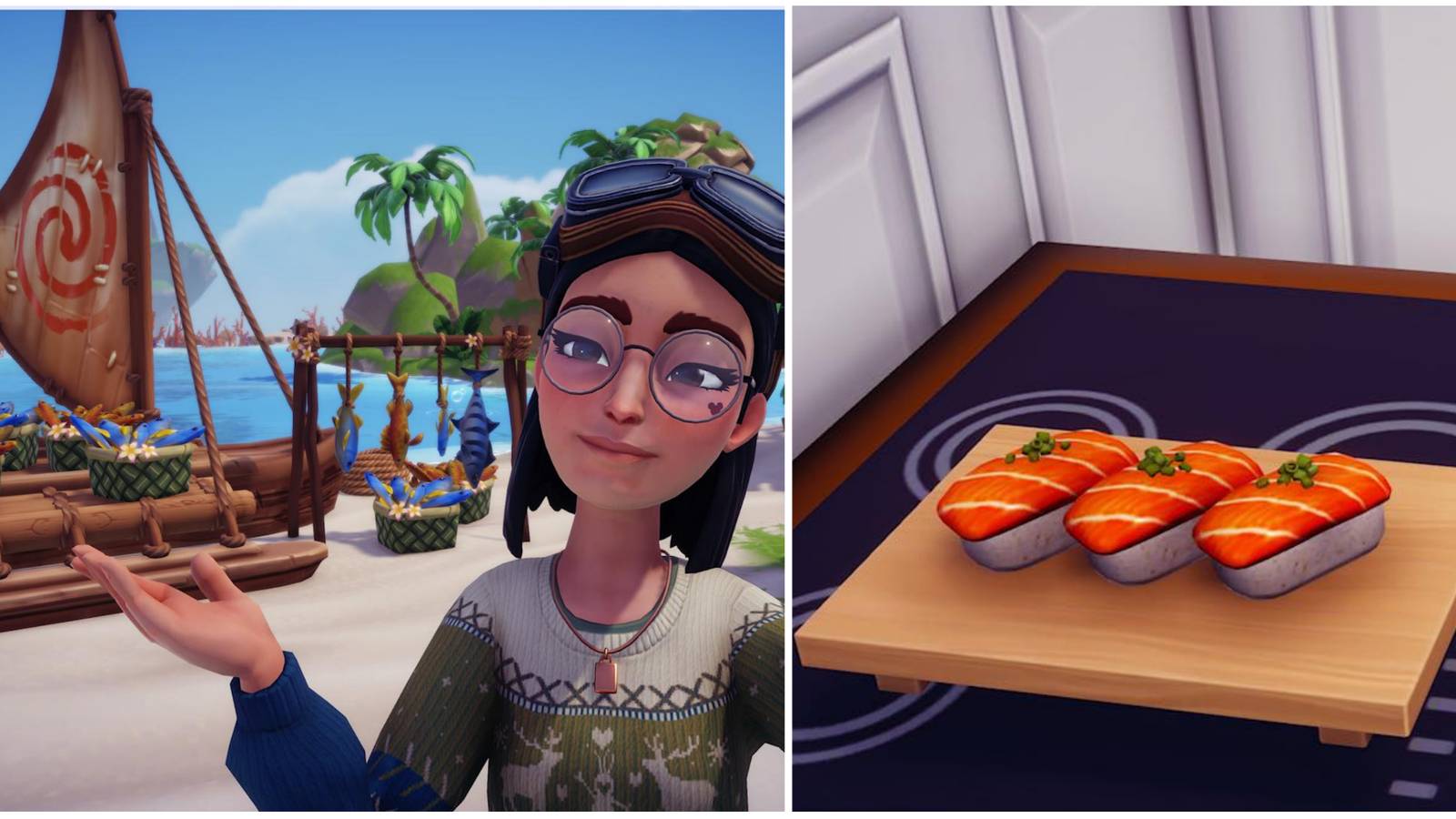 fishing boat full and sake sushi