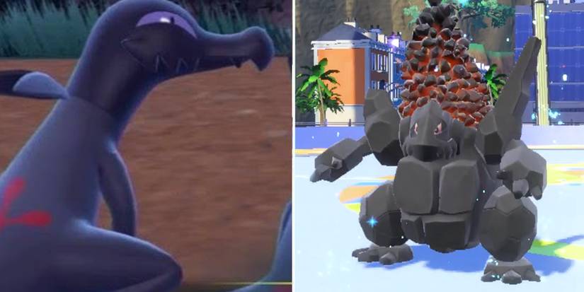Salandit and  Coalossal  seen in Pokemon Scarlet & Violet