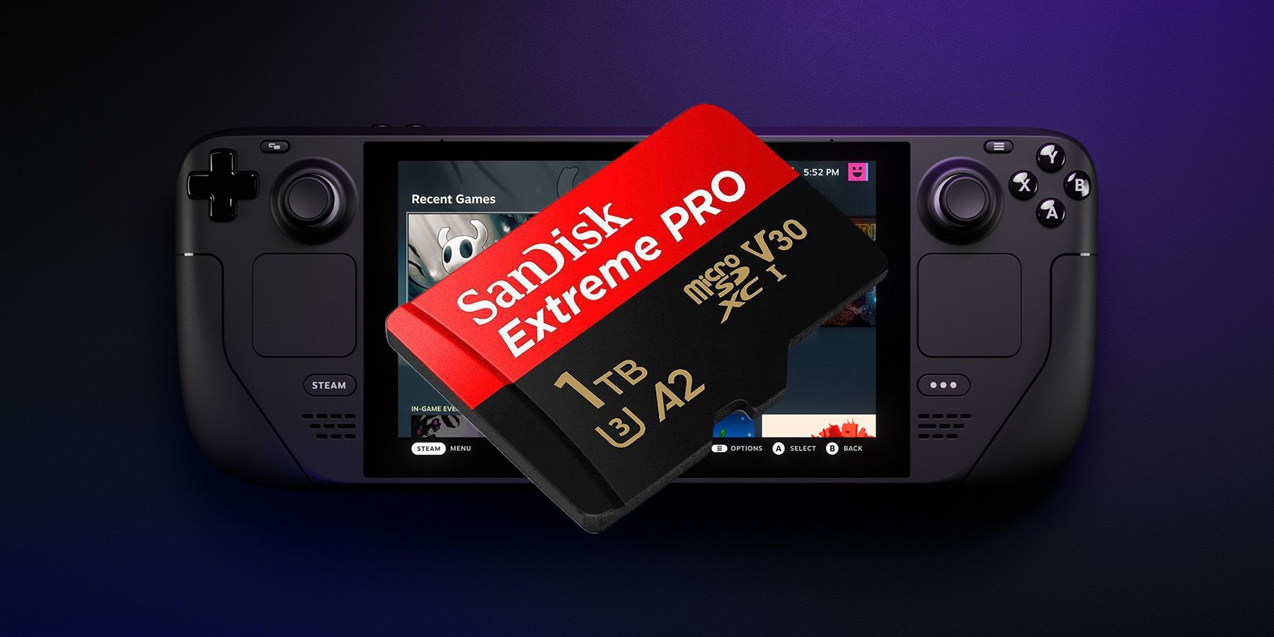 The SanDisk Extreme Pro Is an Excellent microSD Card for Steam Deck