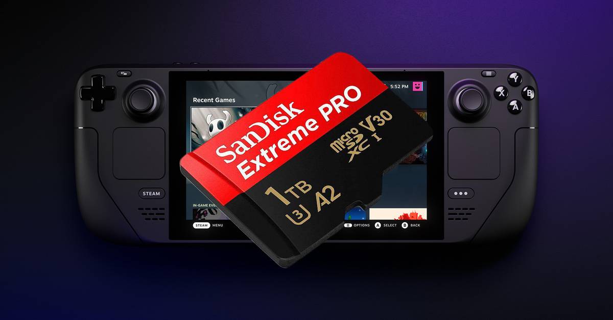 The SanDisk Extreme Pro Is an Excellent microSD Card for Steam Deck