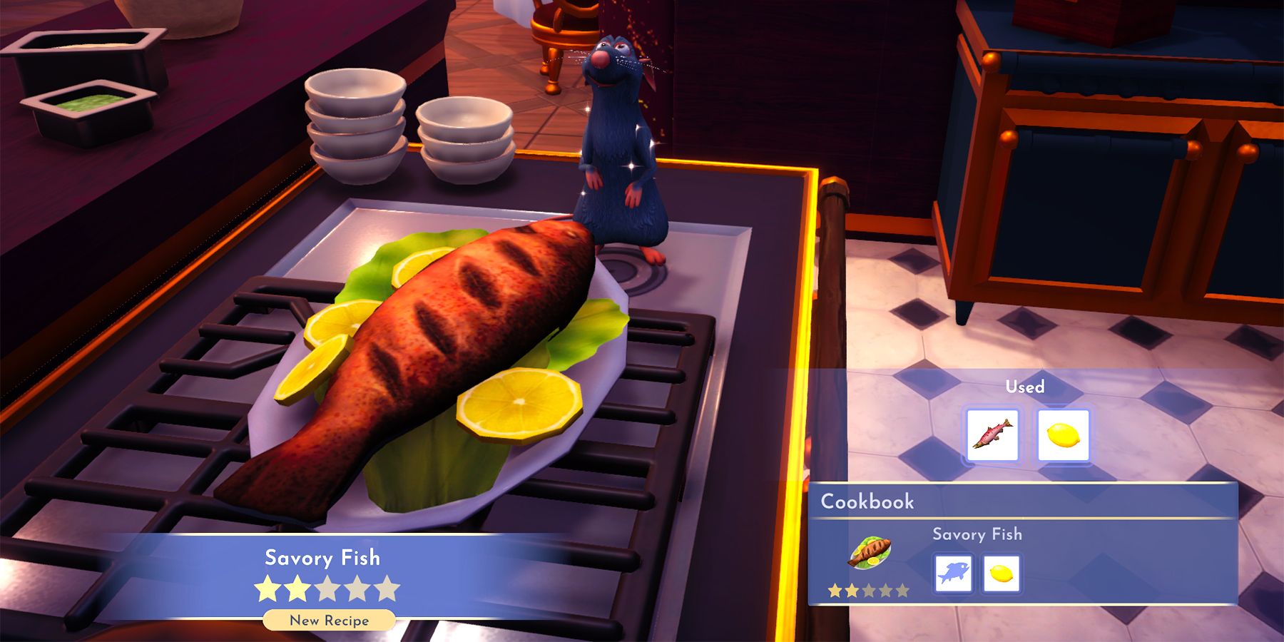 Disney Dreamlight Valley How To Make Savory Fish