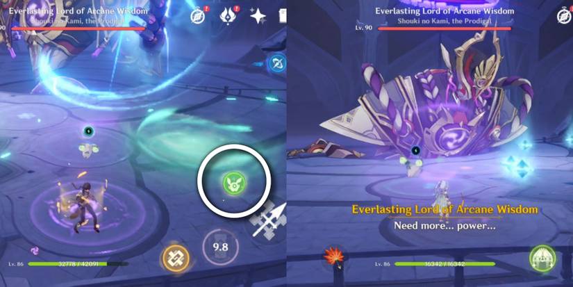 scaramouche will be partially paralyzed once the first electro matrix is activated in genshin impact