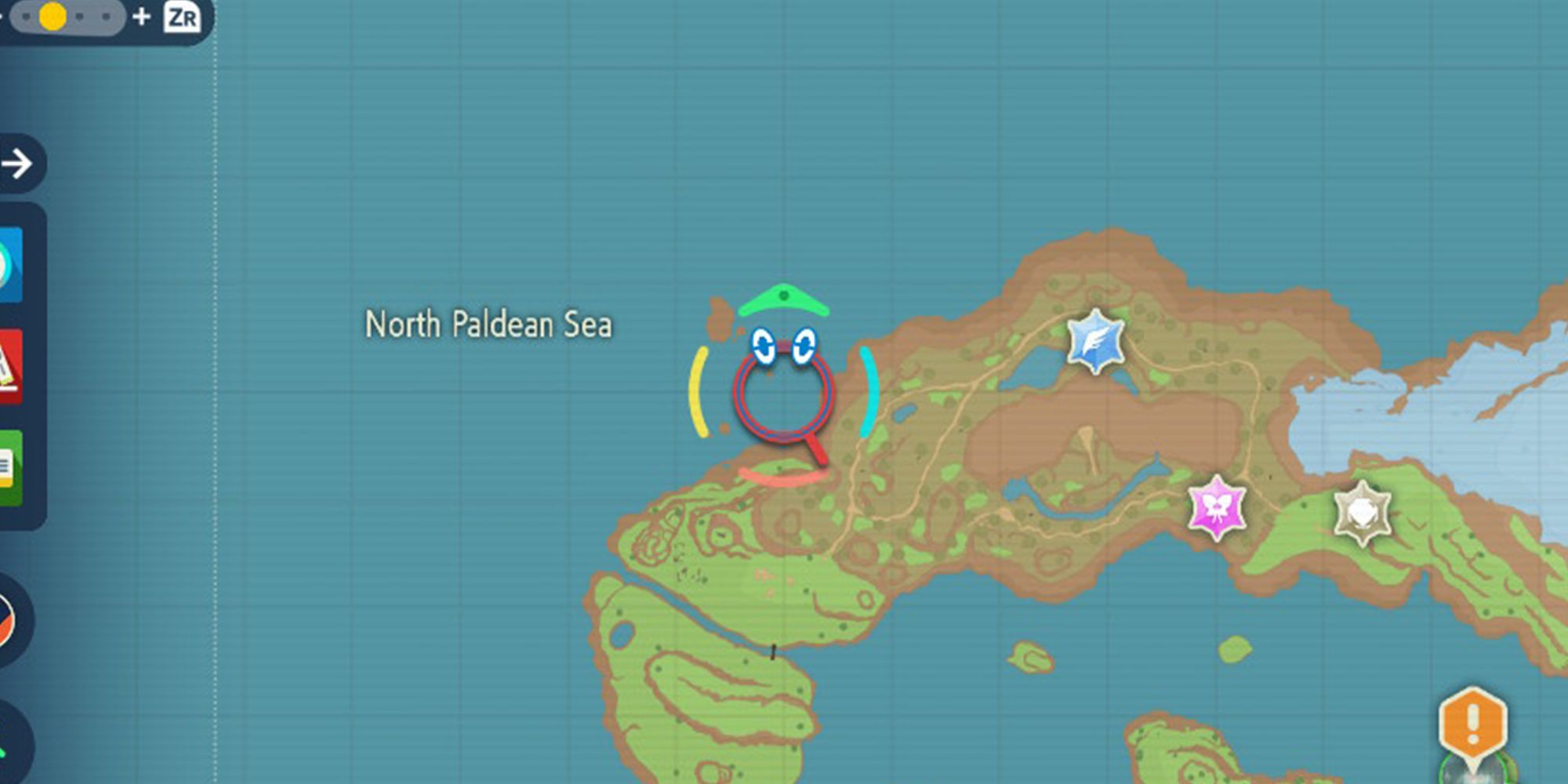 Screenshot Of North Paldean Sea In Pokemon Scarlet And Violet