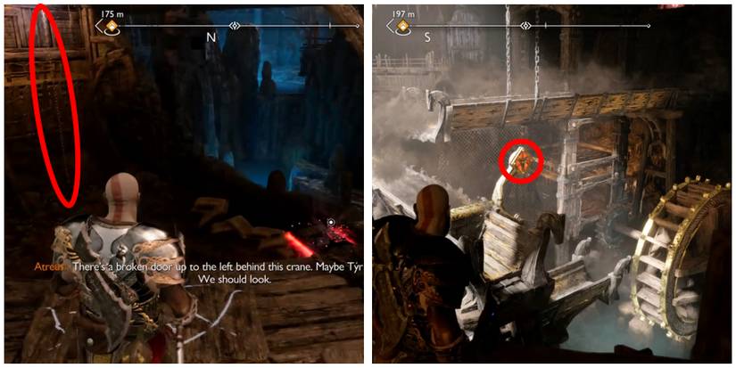 second water wheel in god of war ragnarok