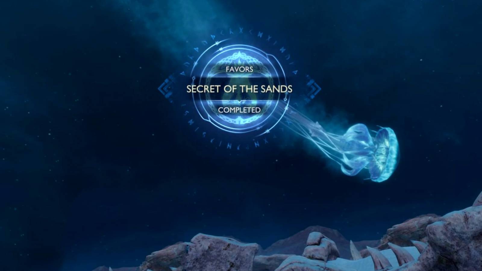 secret of the sands favor in god of war ragnarok