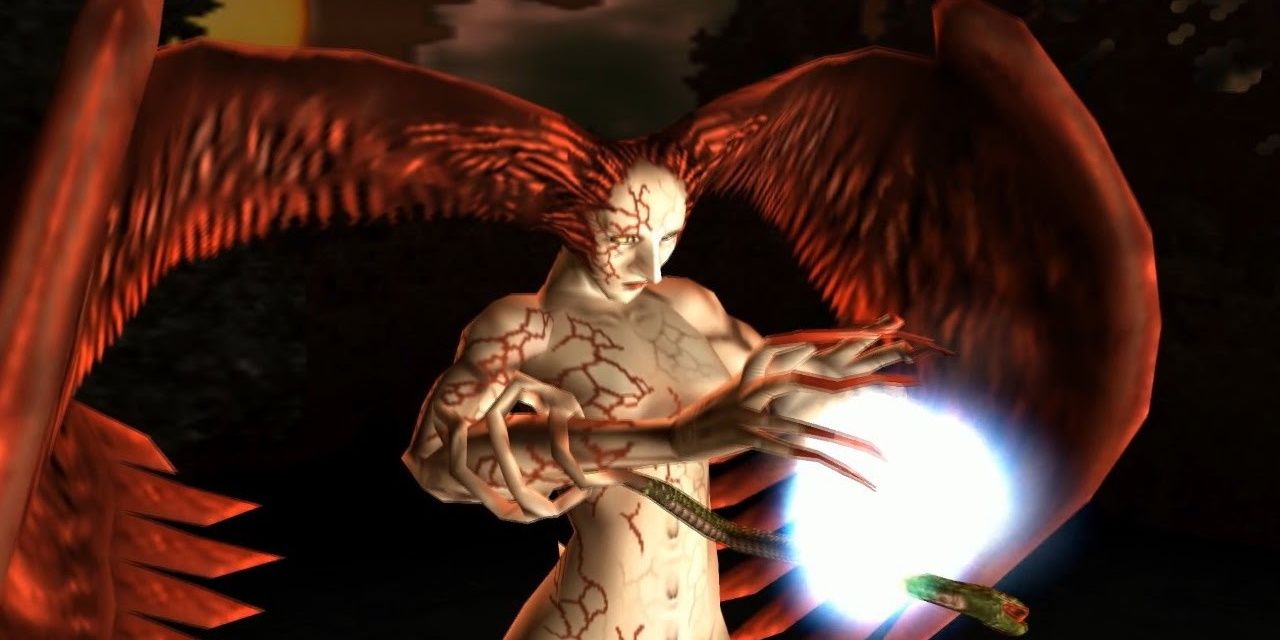 Seraphic Radiance boss fight in Shadow Hearts