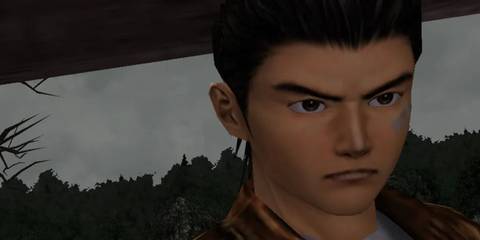 Close Up of Ryo's face in Shenmue