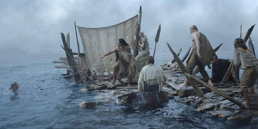 ship-wreck in the sundering seas