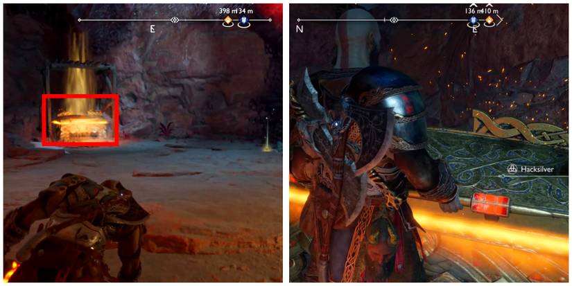 shoulder straps of radiance location in god of war ragnarok