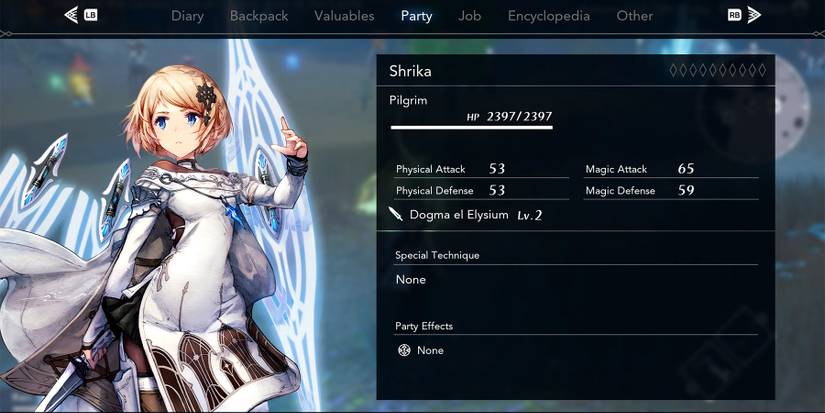 shrika in harvestella