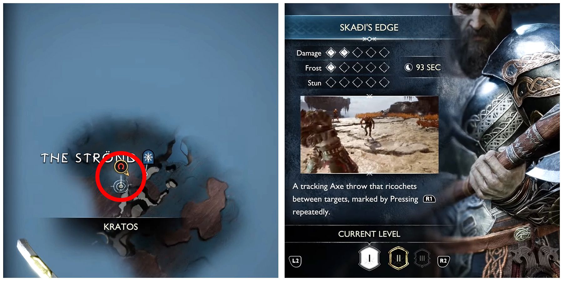 skadi's edge location in god of war ragnarok