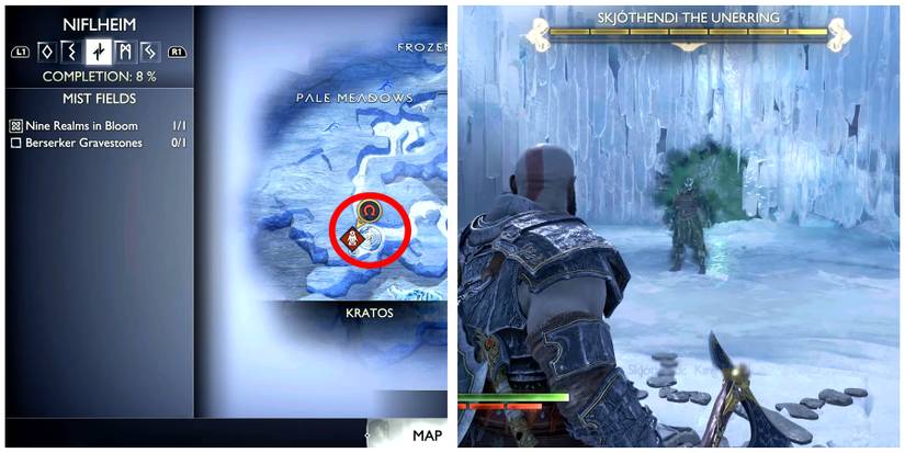 skjothendi the unerring location in god of war ragnarok