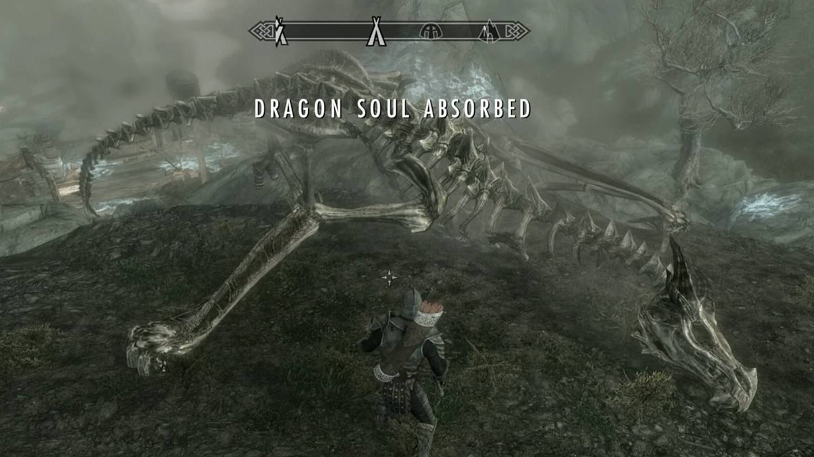 skyrim dragon soul absorb dragonborn