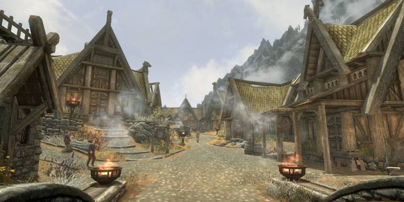 Skyrim Whiterun entrance