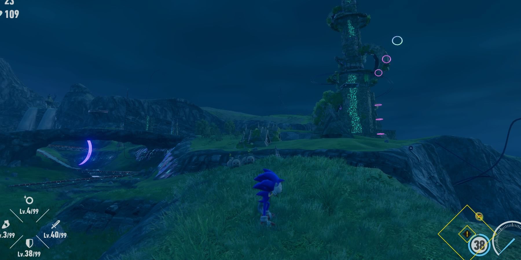 sonic-frontiers-kronos-island-at-night-screenshot