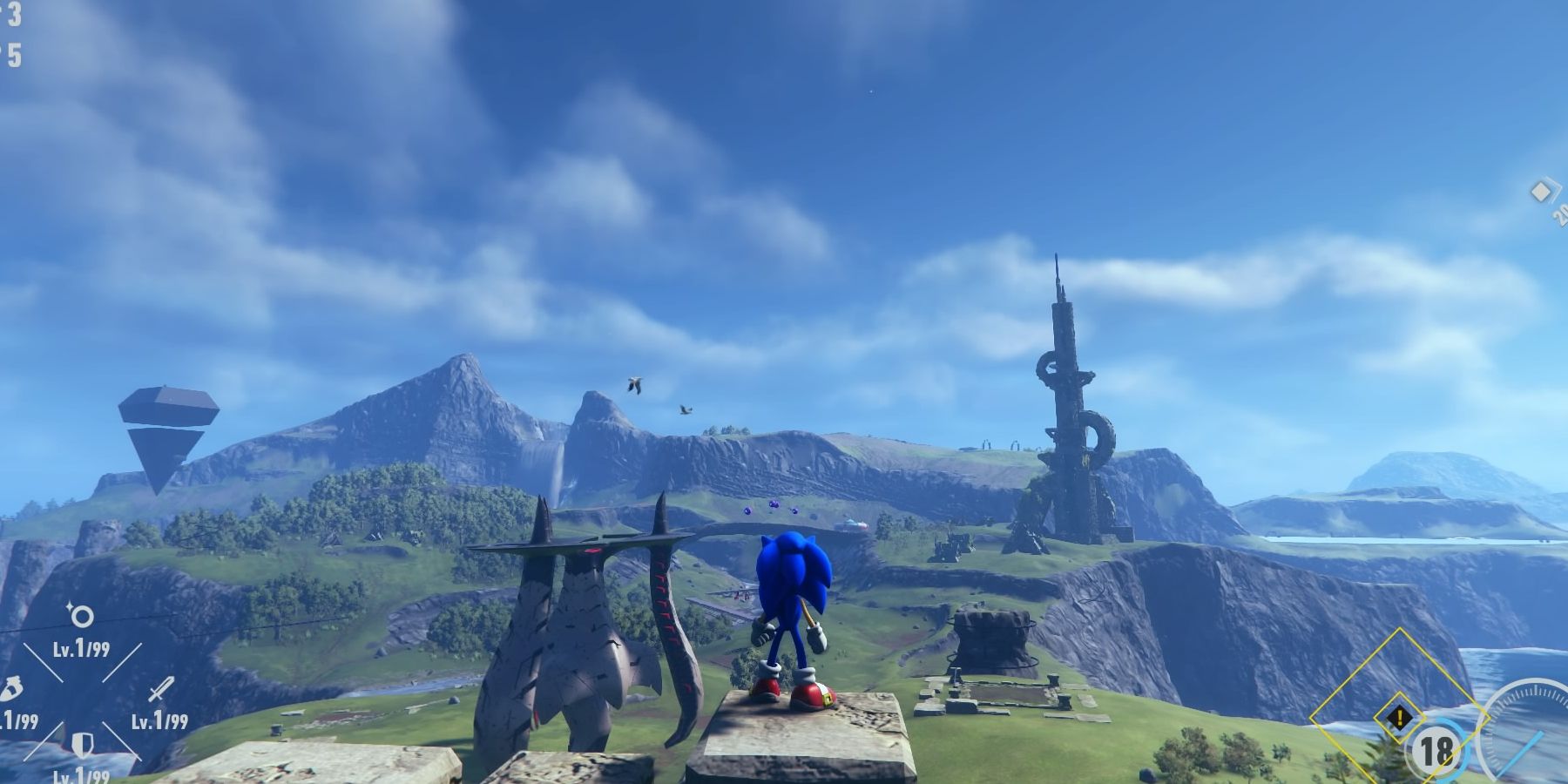 Sonic Frontiers debuts some open-world gameplay and puzzles