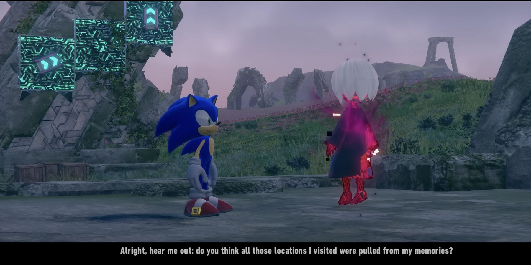 Neo Metal referenced - Sonic Frontiers 