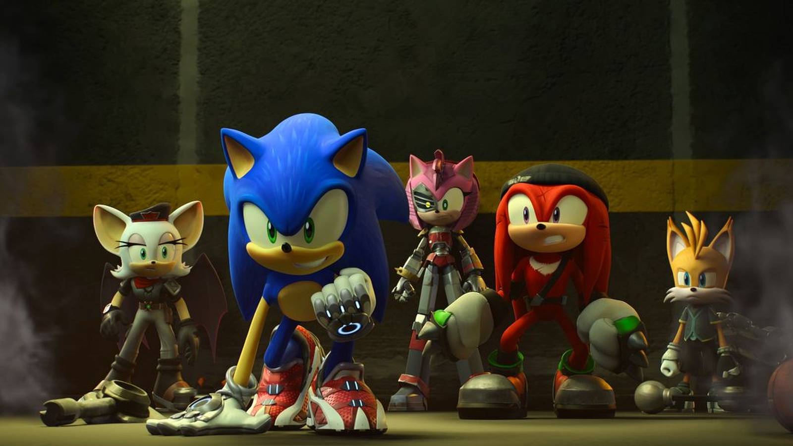 sonic prime trailer tails knuckles rose amy