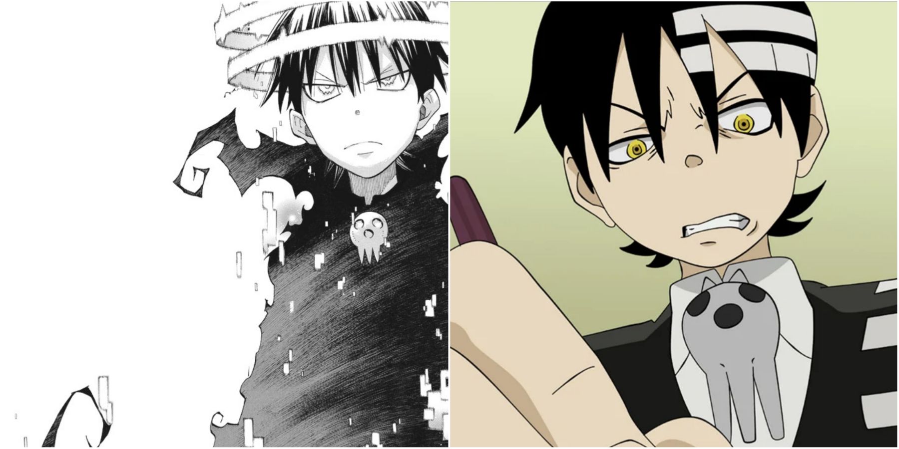 AS MAIORES DIFERENÇAS DO ANIME PARA MANGA DE SOUL EATER 