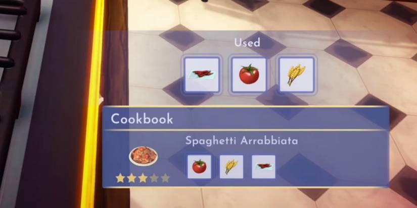 Spaghetti Arrabbiata recipe in cookbook
