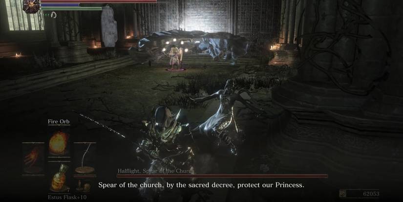 Spear of The Church Boss Fight