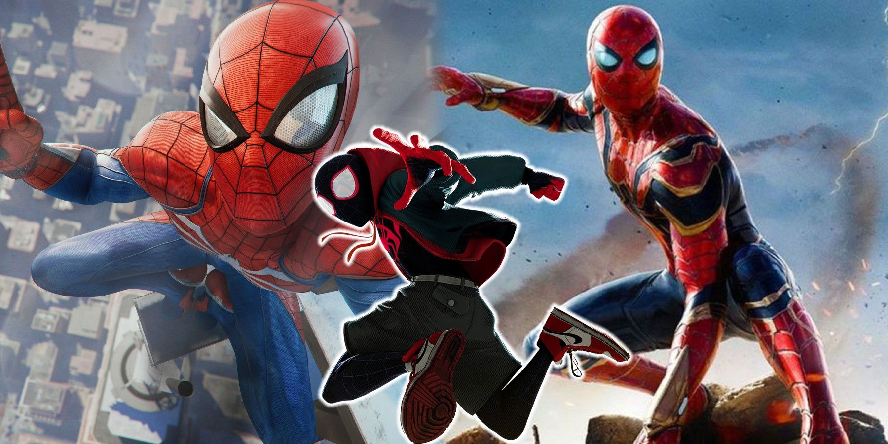 Spider-Man Across Spider-Verse Tom Holland Yuri Lowenthal MCU Insomniac PS4 PS5 Playstation