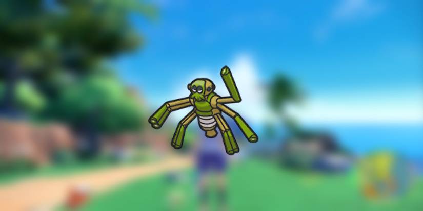 spidops pokemon scarlet violet paldea region