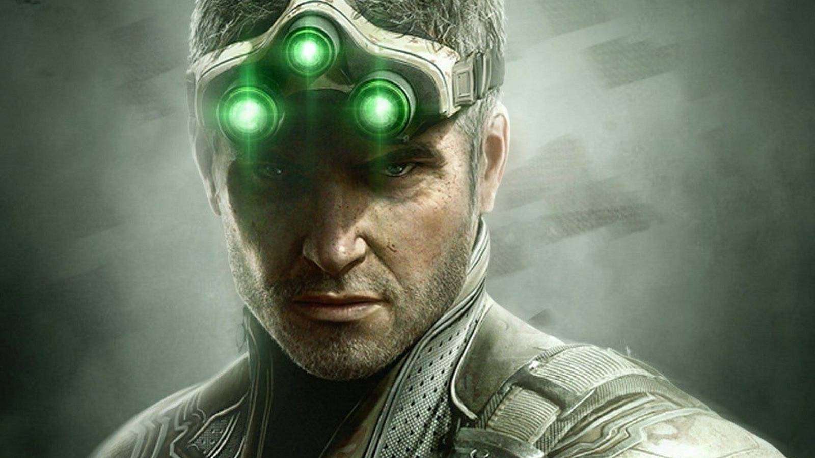 Image from Splinter Cell showing a close-up of Sam Fisher wearing his trademark goggles.