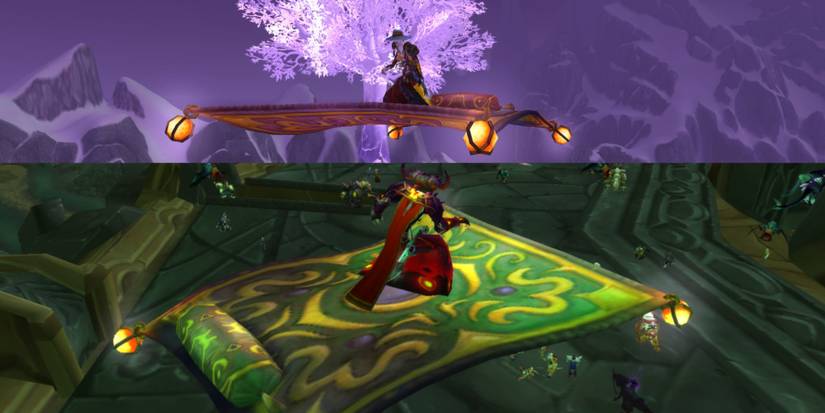 split image magic carpets