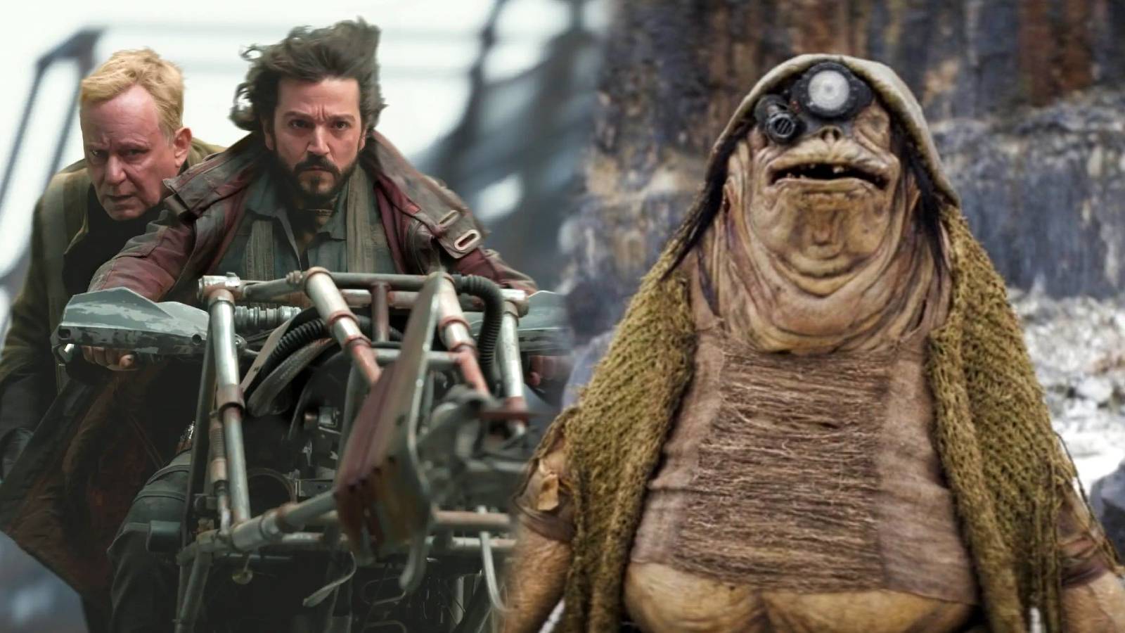 Star Wars Cassian Andor Diego Luna Luthen Rael Stellan Skarsgård alien