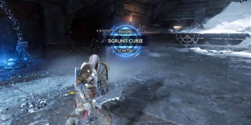 starting sigrun curse in god of war ragnarok