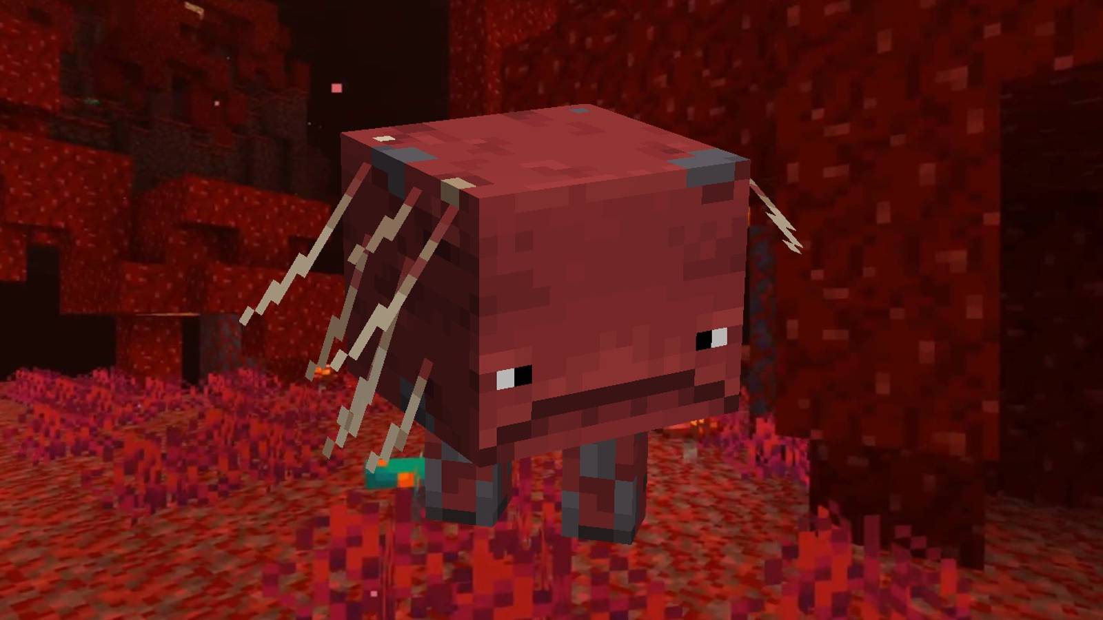 strider minecraft art nether