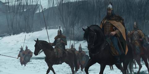 sturgian mounted troops from mount and blade 2 bannerlord
