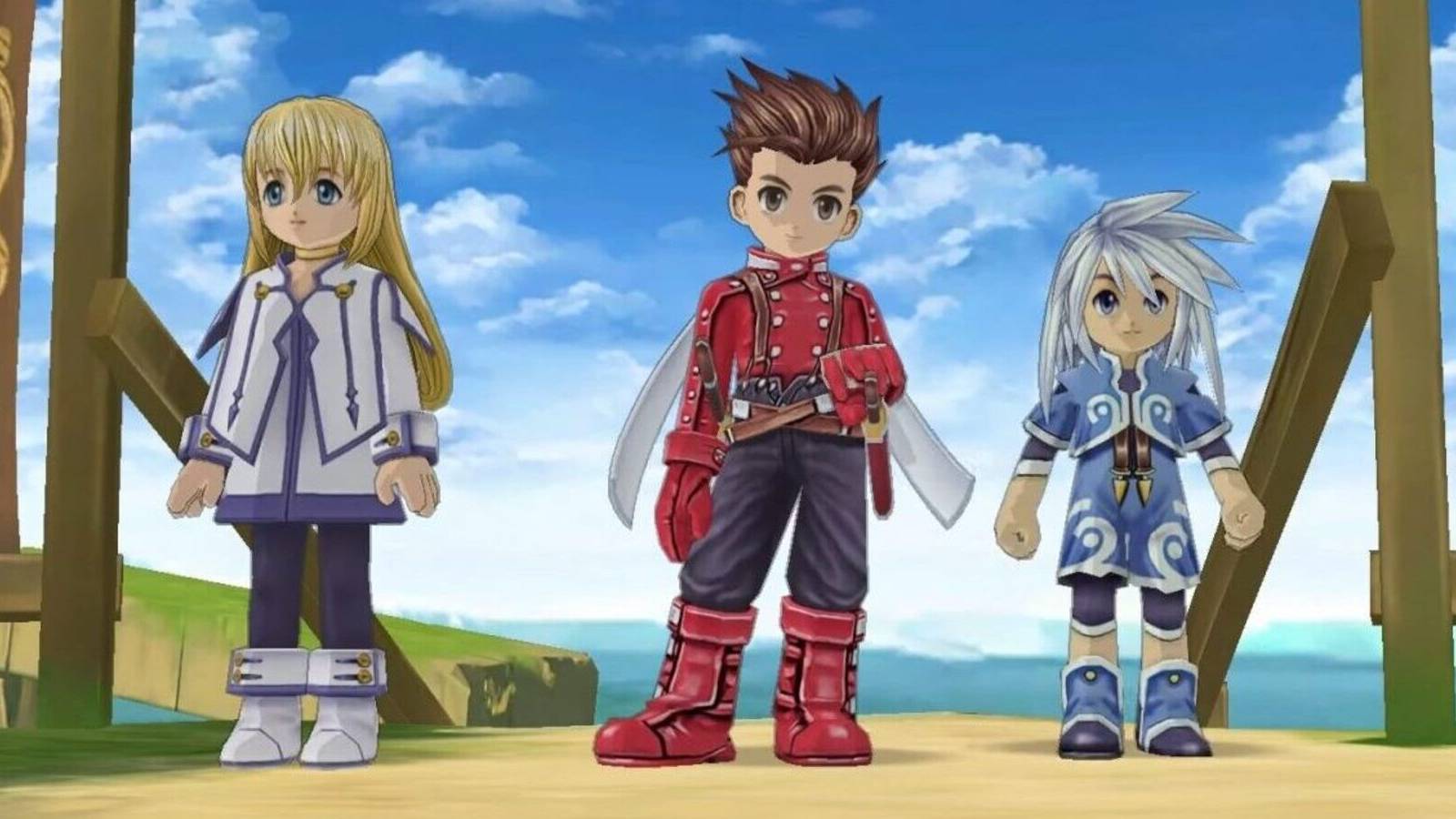 colette lloyd and genis from tales of symphonia remastered