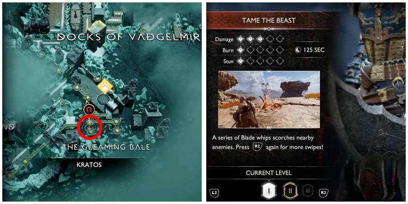 God Of War Ragnarok: All Blades Of Chaos Heavy Runic Attacks Location