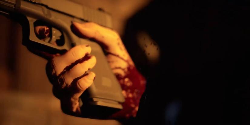 When a gun becomes available, Mark should get to it