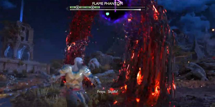 the flame phantom in god of war ragnarok