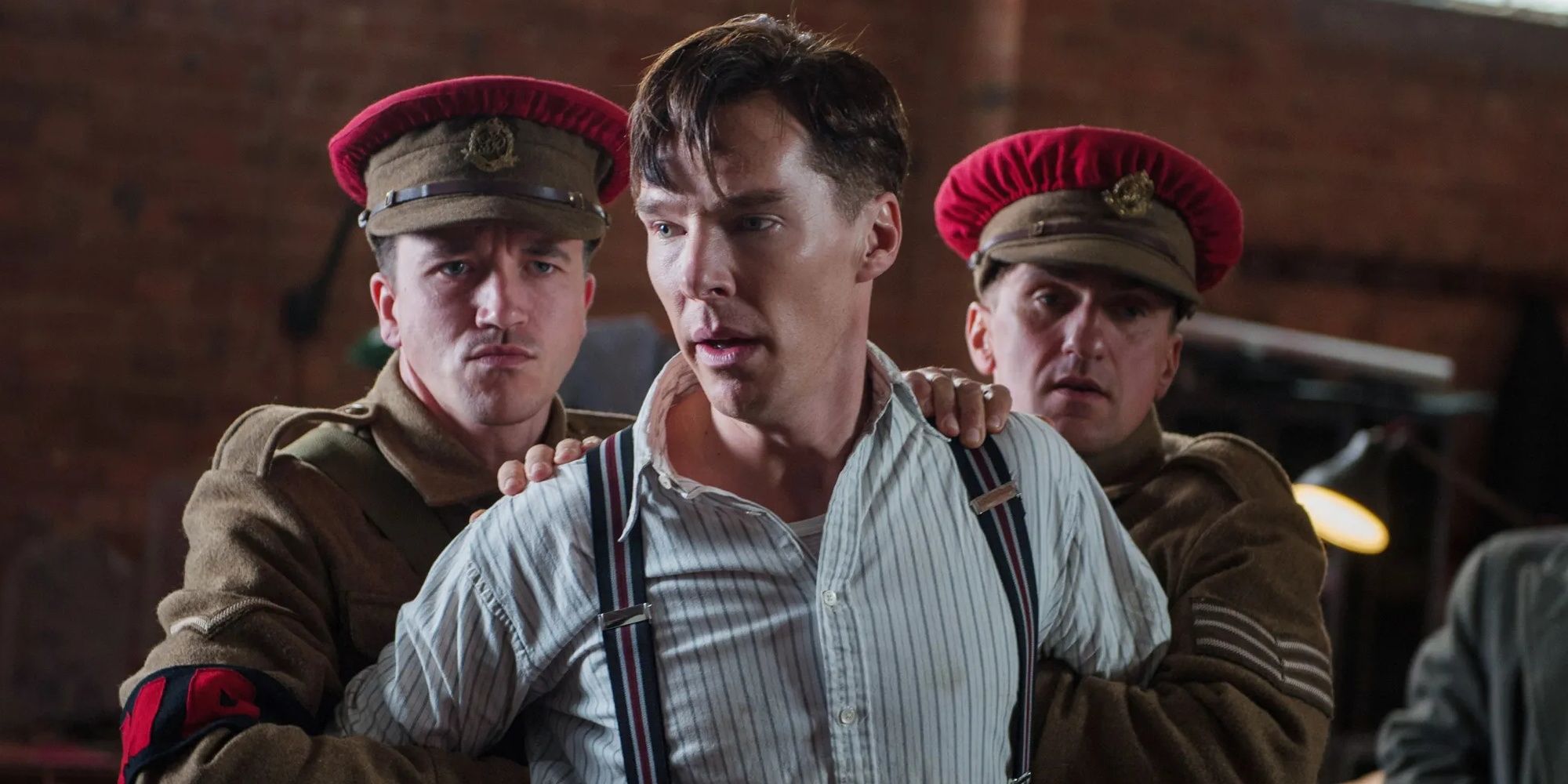 Benedict Cumberbatch as Alan Turing in The Imitation Game