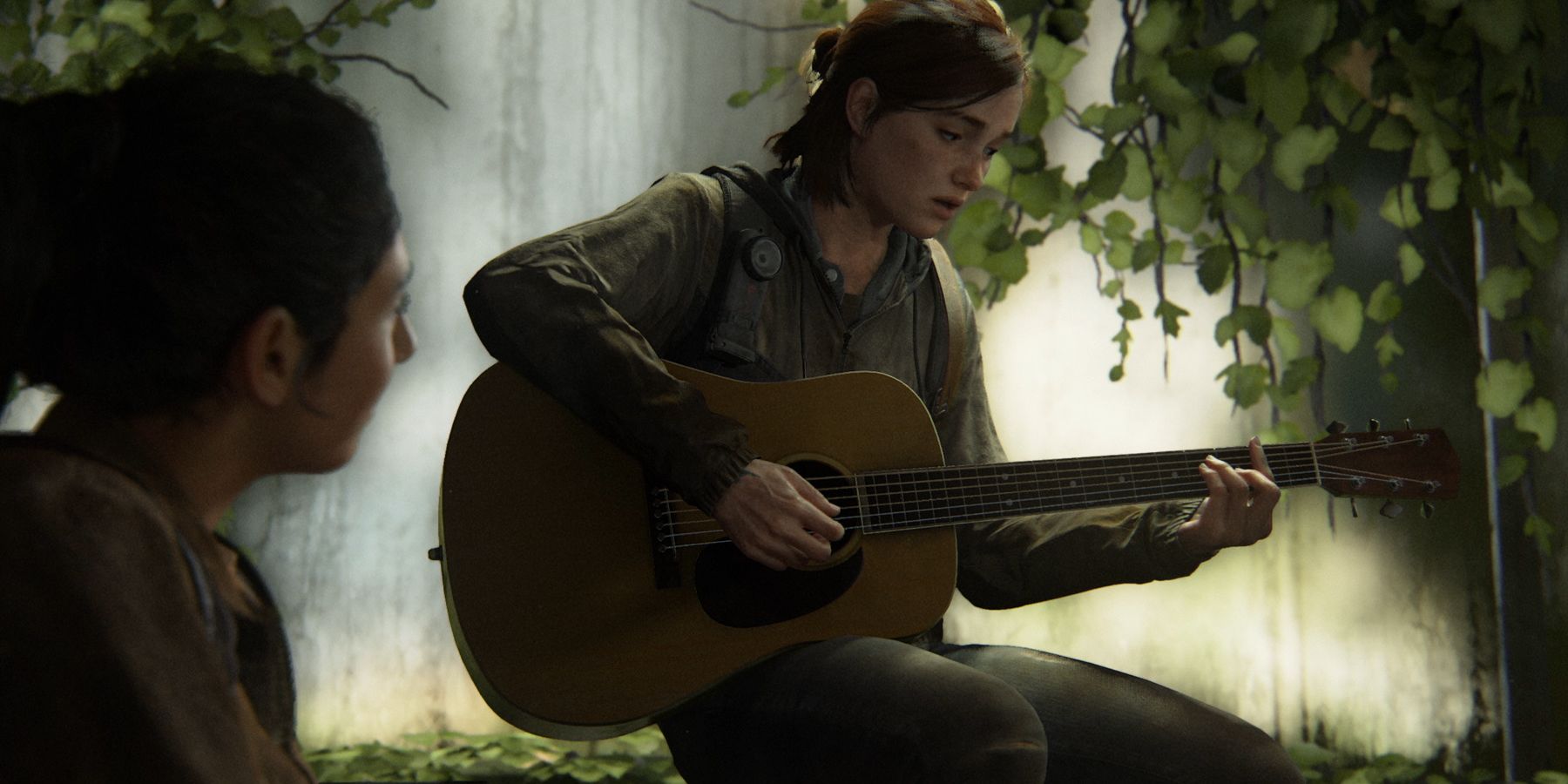 the last of us 2 ellie playing guitar