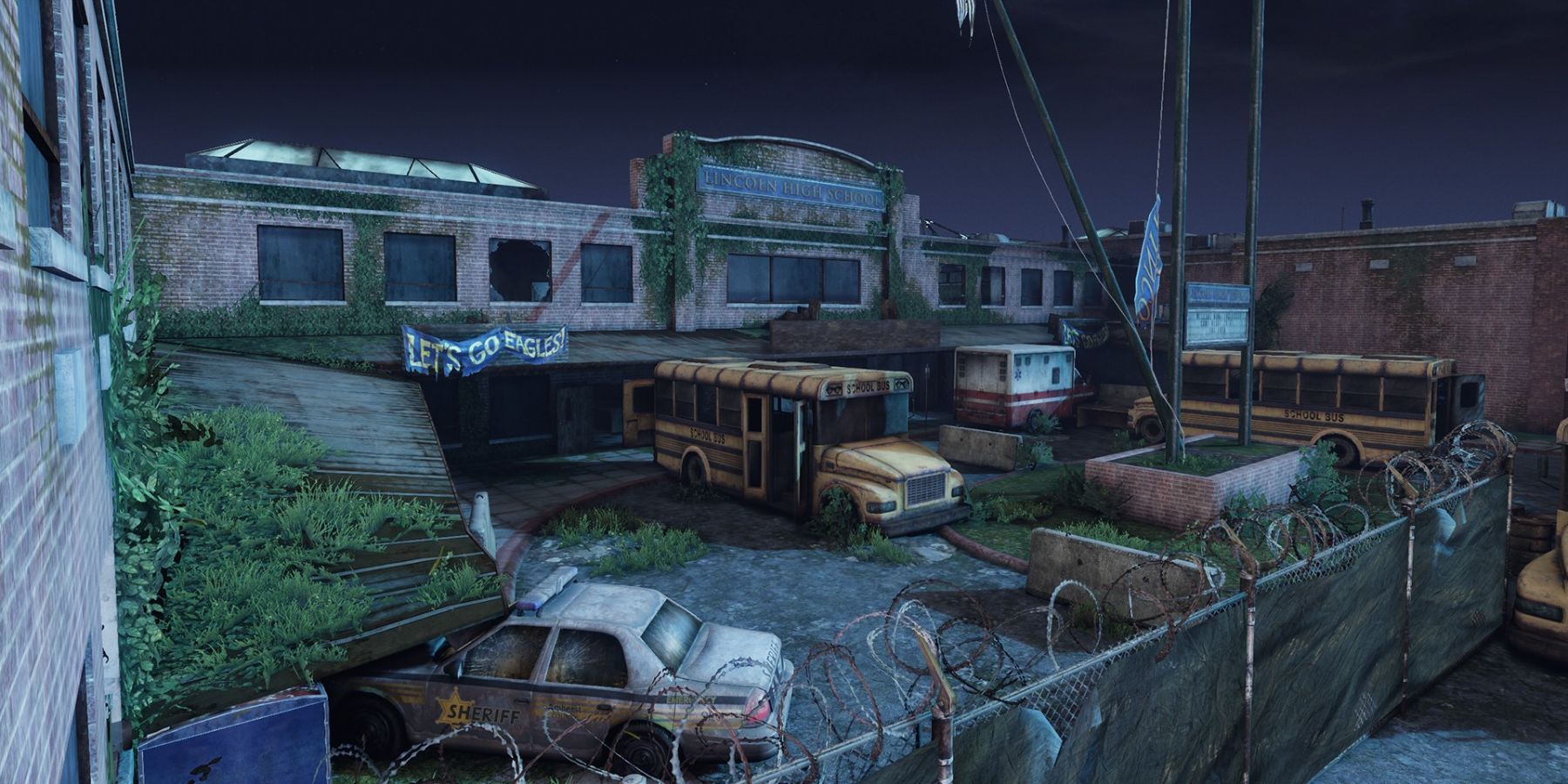 the last of us factions high school map