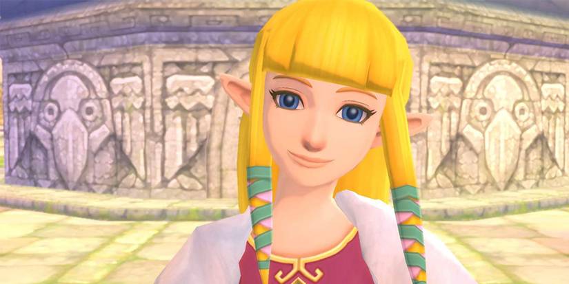 The Legend of Zelda Skyward Sword HD zelda smiling close-up