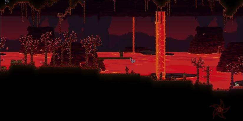 The Underworld Terraria Ash Forest