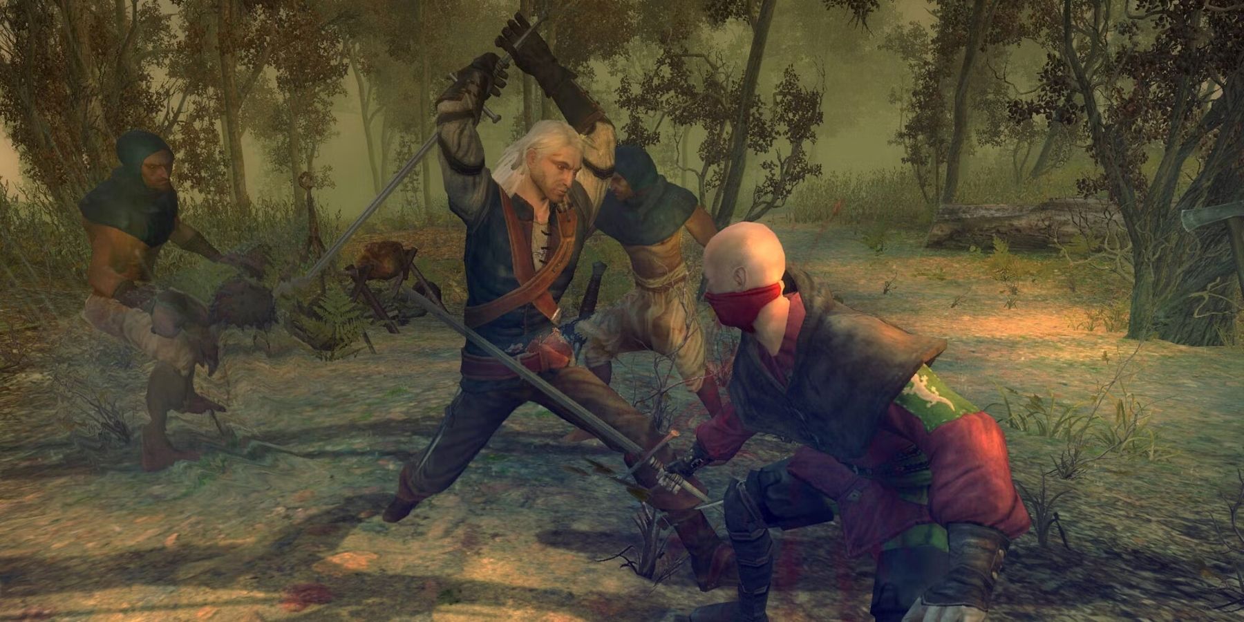 the witcher 1 combat